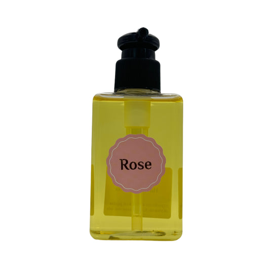 Body/Massage oil Rose 4oz