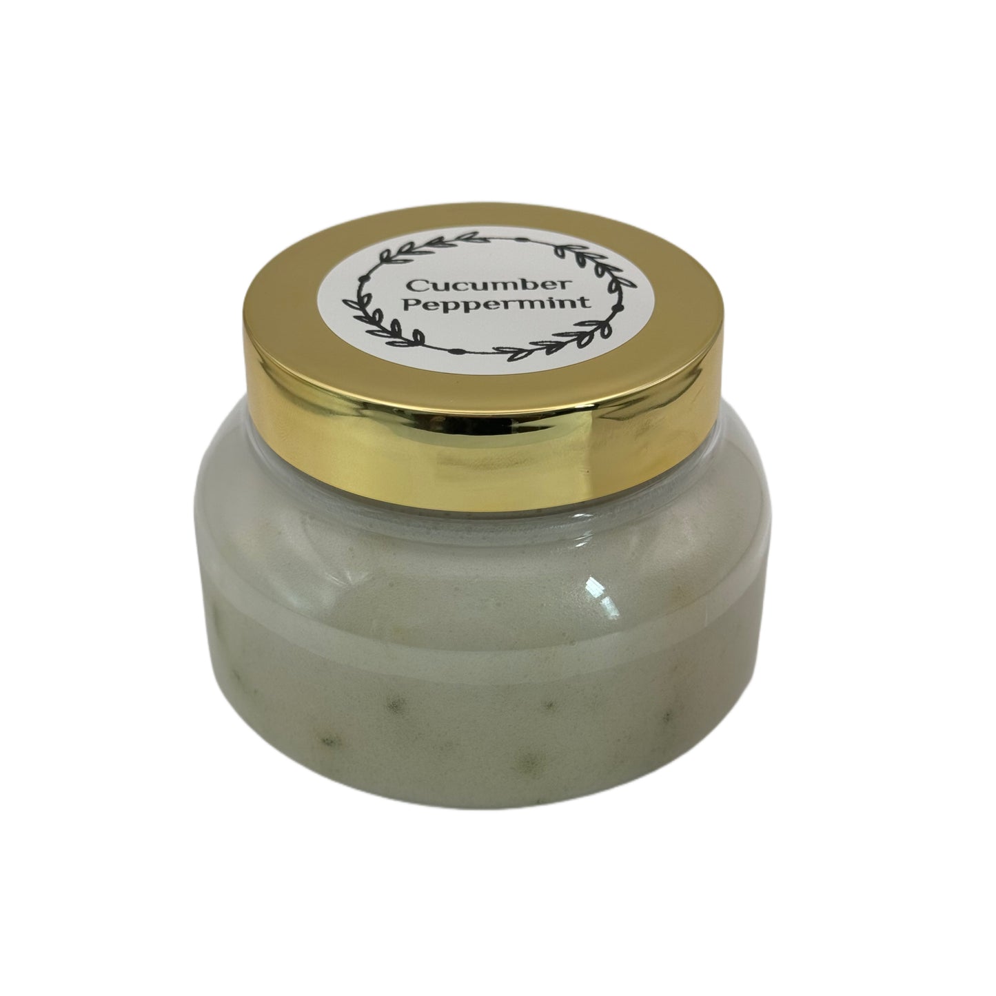 Foaming Sugar Scrub Cucumber Peppermint 8oz