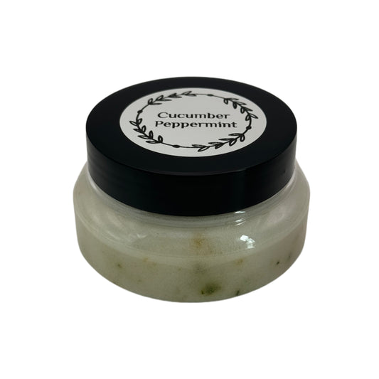 Foaming Sugar Scrub Cucumber Peppermint 5.5oz